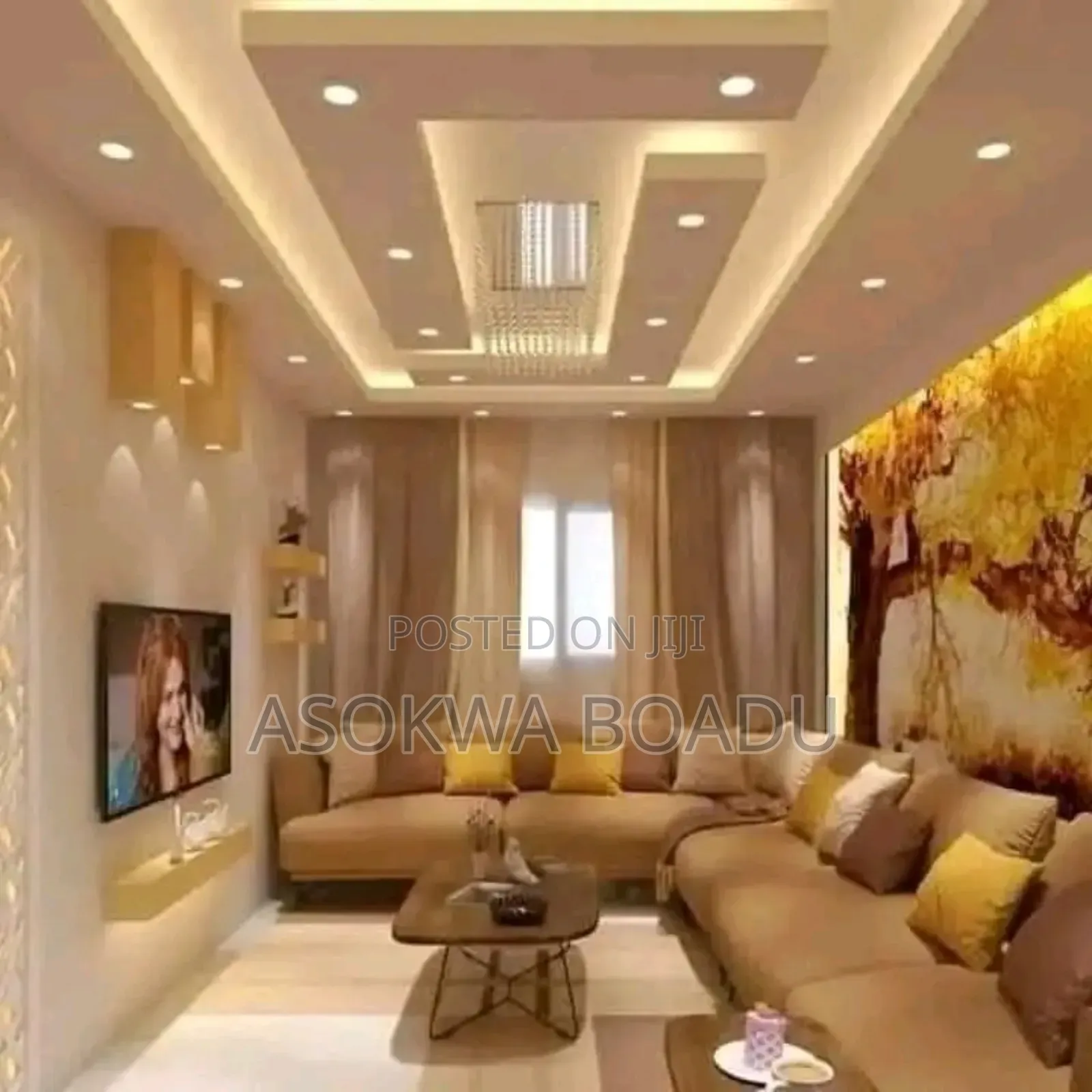 Askboadu P.O.P Ceiling, Wall Deco and Painting