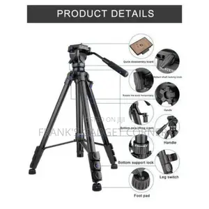 Yunteng Aluminum Long Tripod Stand