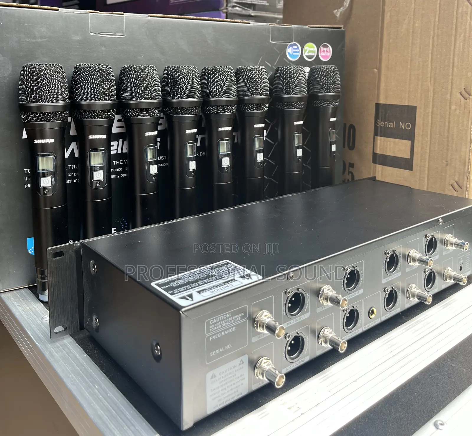 Shure Wireless Michrophone 8in1