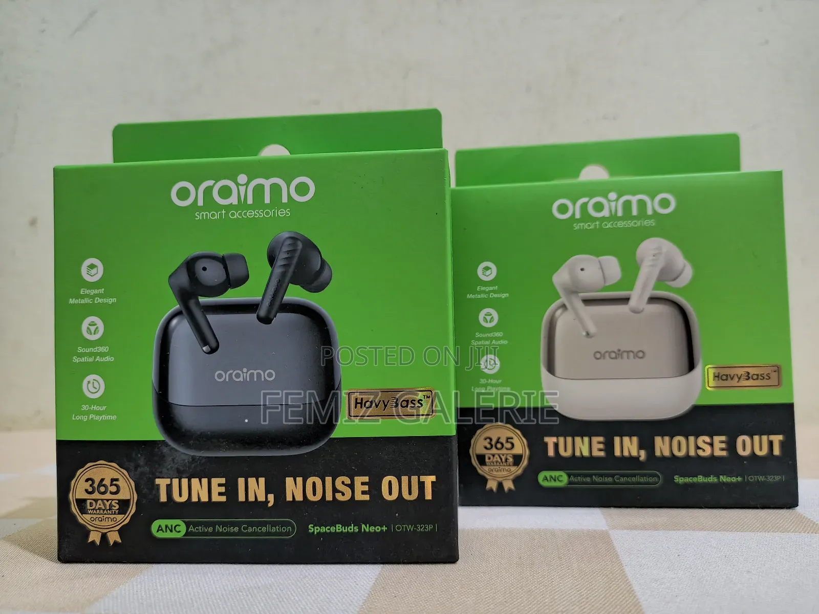 Oraimo Spacebuds Neo+ Anc Spatial Audio True Wireless Earphones