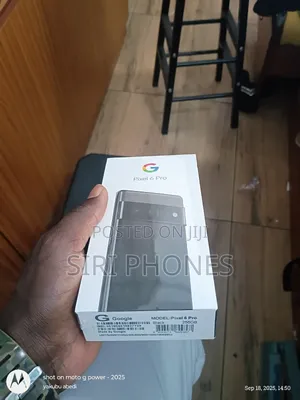 New Google Pixel 6 Pro 256 GB Black