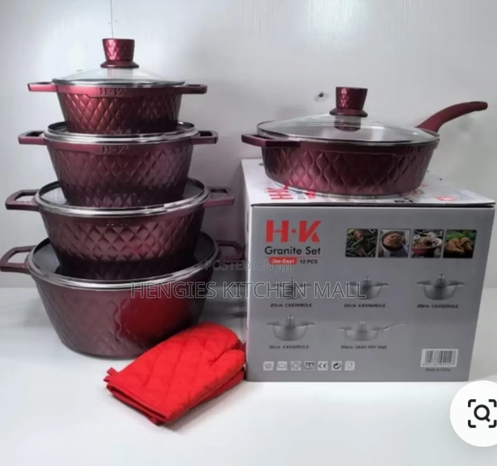 H.K Granite Nonstick Cookware