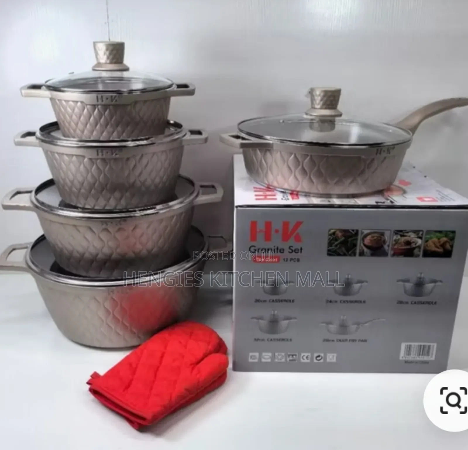 H.K Granite Nonstick Cookware