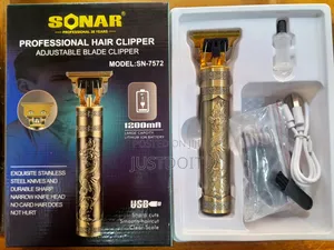 Bald Cutting Clipper Barbering Machine With Smoothener.