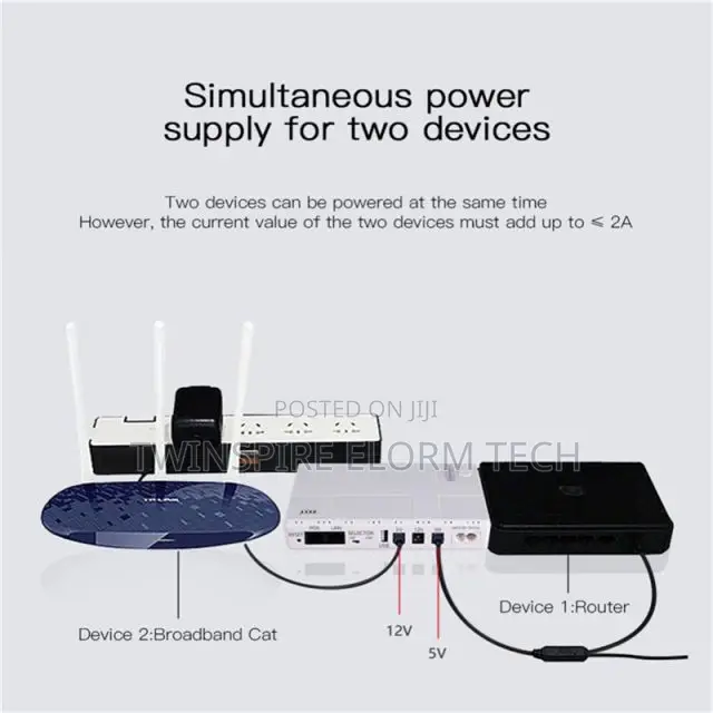 Dc 36w 10400 Mah Ups Battery
