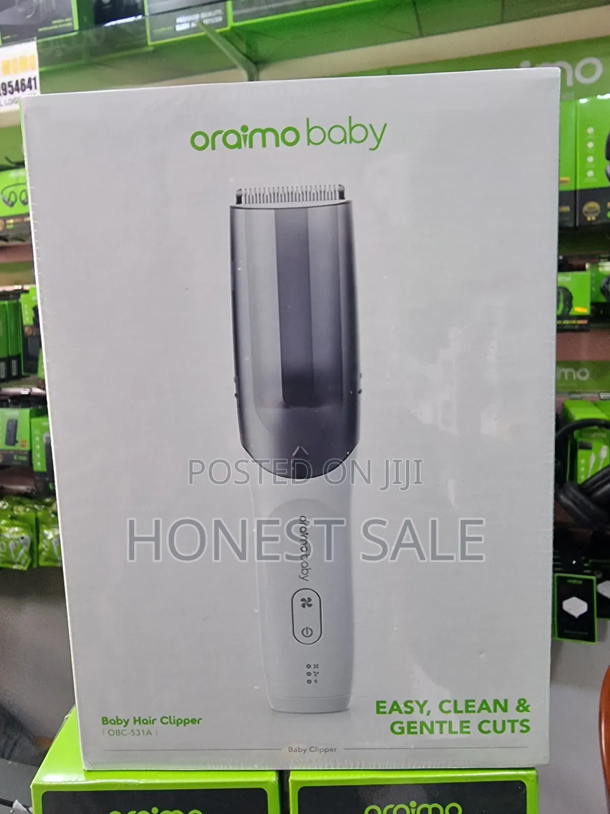 Oraimo Babyclipper Ipx7 Smart Vacuum Baby Hair Clipper