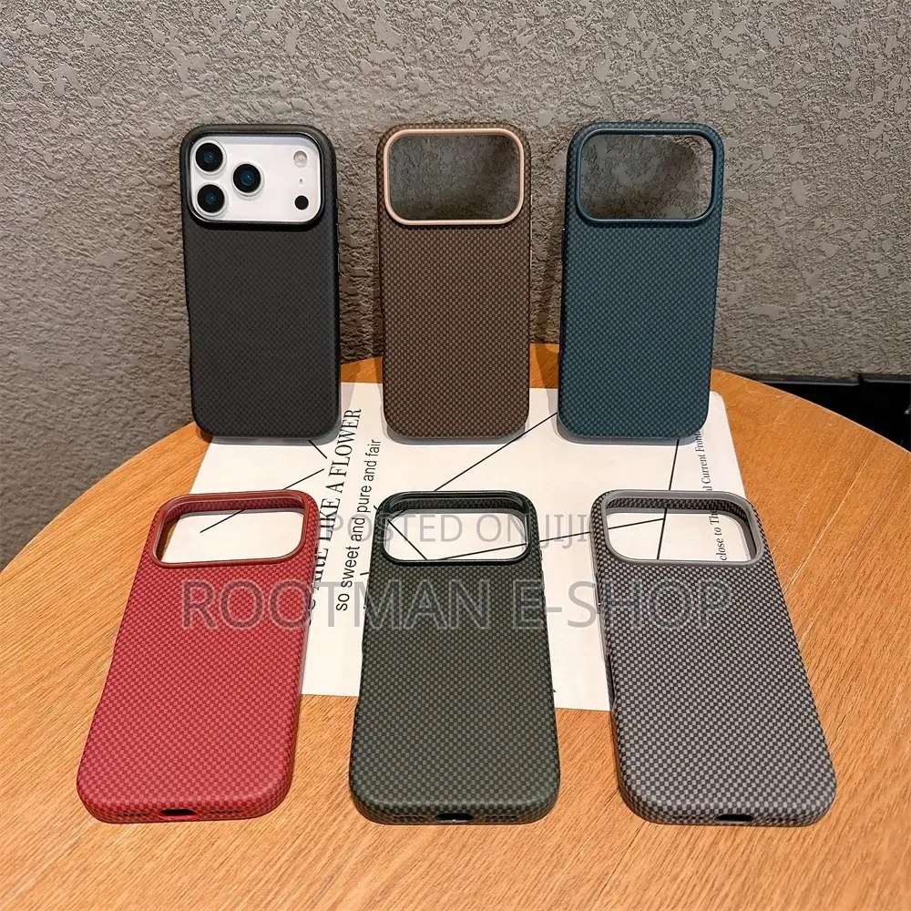 Premium Fiber iPhone 17 Pro / Pro Max Cases – Sleek, Strong Stylish