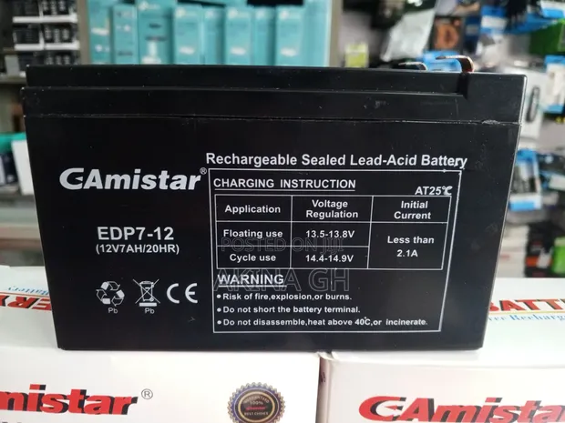 Gamistar 12v 7ah Ups Battery 2