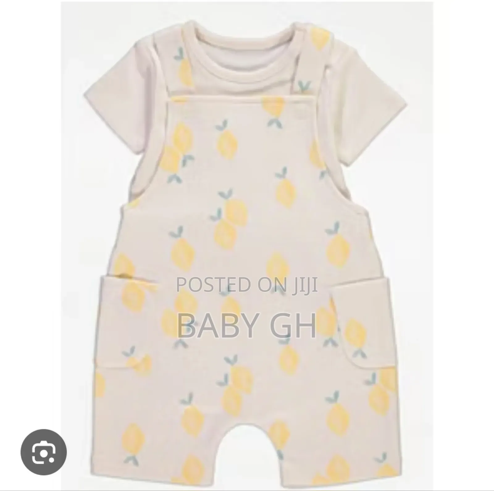 Multicolored Babies George Romper and Shirt Bodysuit