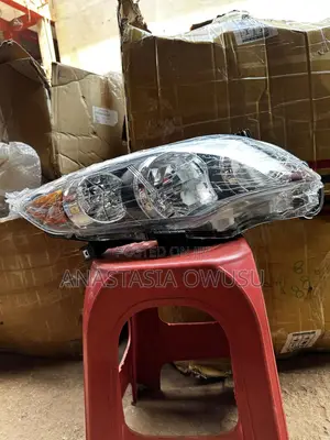 Corolla 2011-2013 Headlight Black