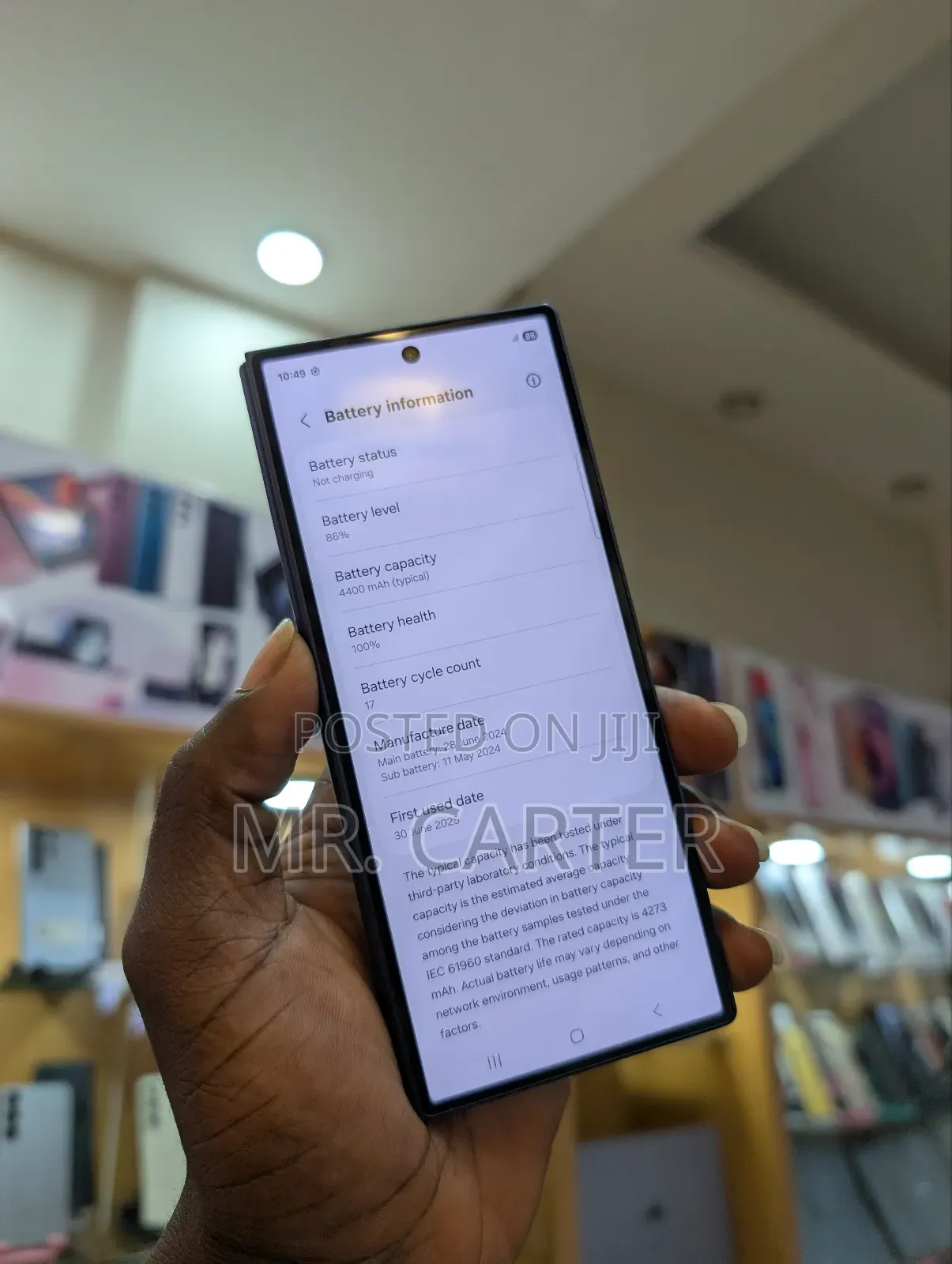 New Samsung Galaxy Z Fold6 256 GB Blue