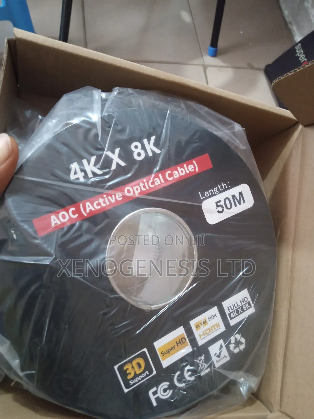 50m Fibre Optic Hdmi Cable