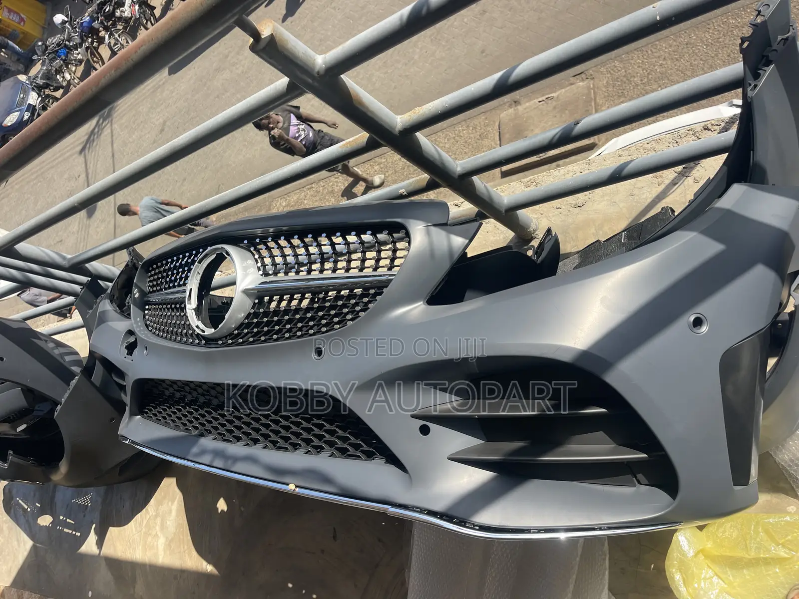 Mercedes Benz C300 W205 Complete Front Bumper 2015 2016 2017