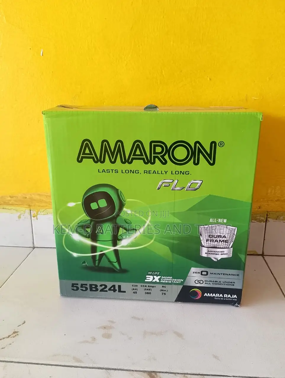 Amaron Car Battery for Honda Civic CRV - Ns60
