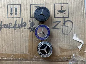 Mercedes Flat Benz Bonet Crown or Flat Emblem