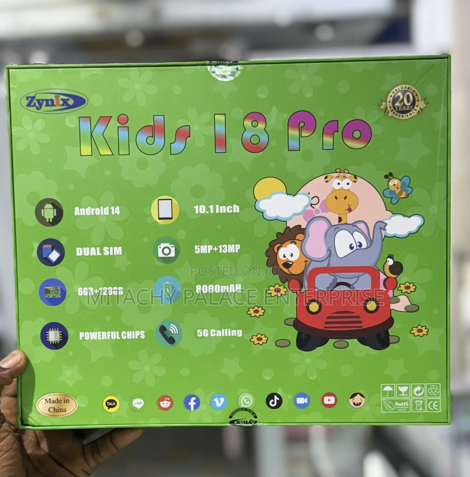 Zynix Educational Kids Tablet