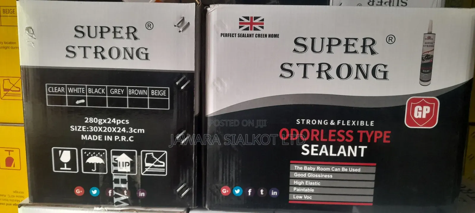 Gp Silicone Sealant Boxes Available at Whole Sale Price