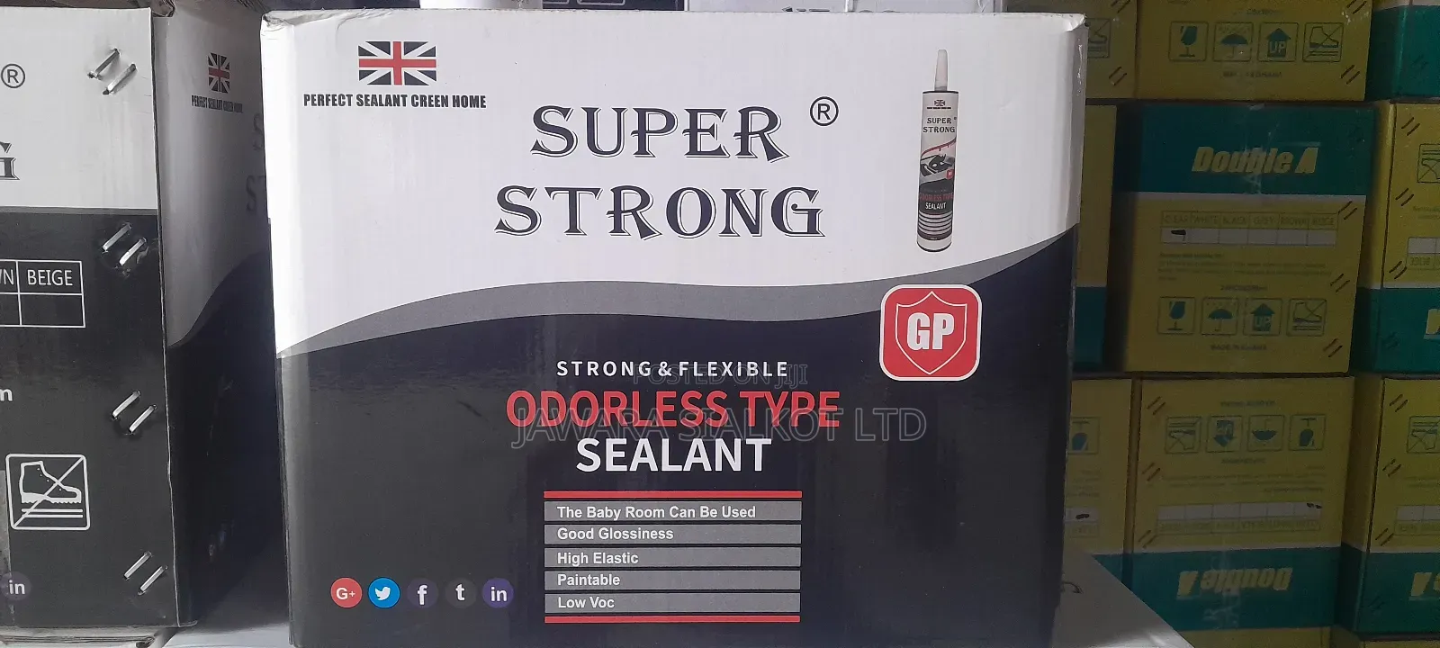 Gp Silicone Sealant Boxes Available at Whole Sale Price