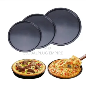 7 Inch Pizza Pan Of 3 Stainless Steel Pizza Plates Non Stick Bakeware