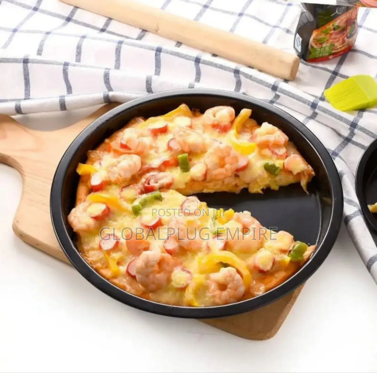 7 Inch Pizza Pan Of 3 Stainless Steel Pizza Plates Non Stick Bakeware