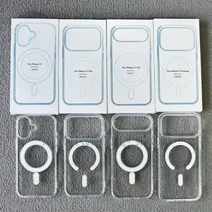 Crystal Clear Magsafe Case for iPhone 17 Series (Air | Pro | Pro Max)