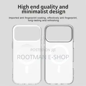 Crystal Clear Magsafe Case for iPhone 17 Series (Air | Pro | Pro Max)