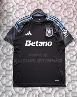 Aston Villa Home and Away Jersey for 2025/26