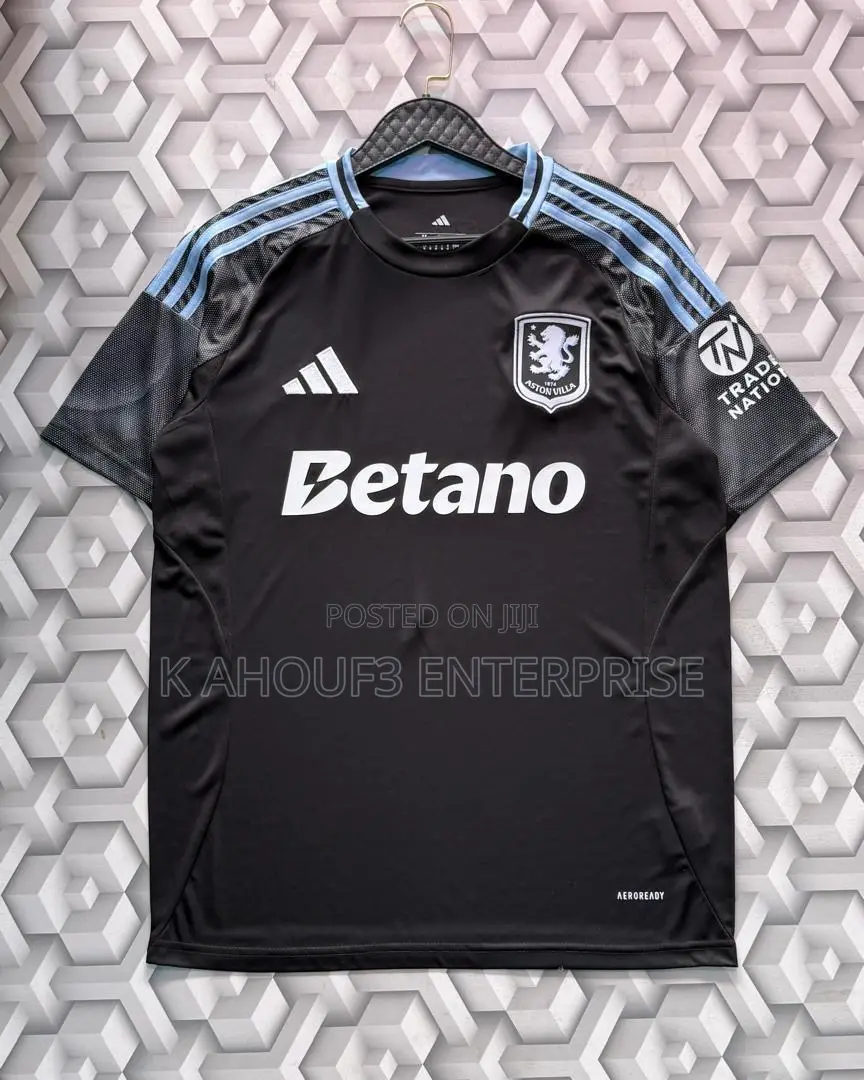 Aston Villa Home and Away Jersey for 2025/26