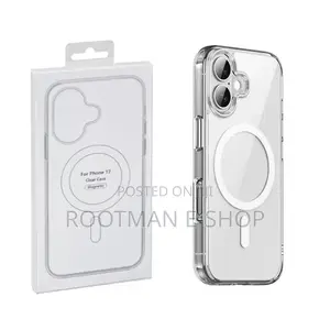 Transparent iPhone 17 Air – Pro Magnetic Charging Case,Anti-Yellowing