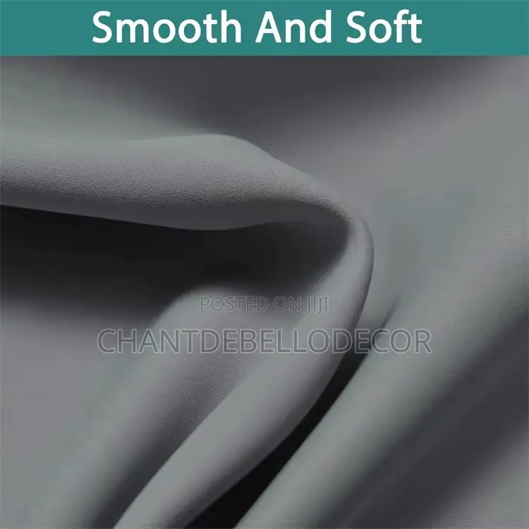 Light Grey Sunblock Curtains 300ghc 2 In 1 Without Voile