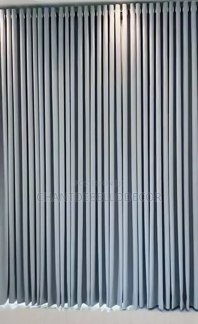 Light Grey Sunblock Curtains 300ghc 2 In 1 Without Voile