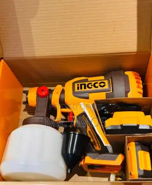 Cordless Spray Gun With 5pcs Accessories Included - Csgli20042