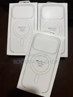 Crystal Clear Magnetic Case For iPhone 17 Series (Air | Pro | Pro Max)