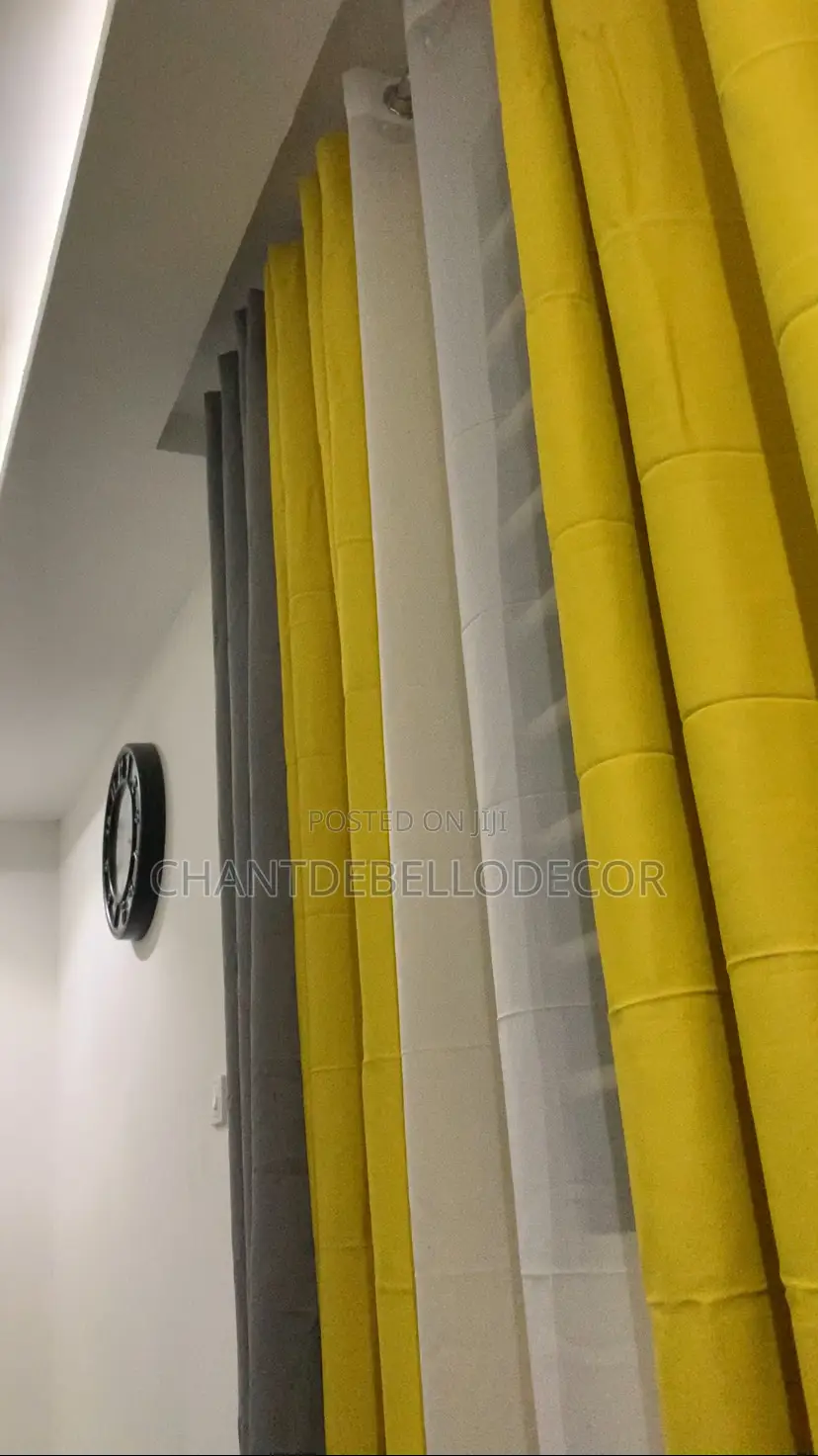 Thermal Insulated Blackout Curtains 300ghc A Pair For Each Color.