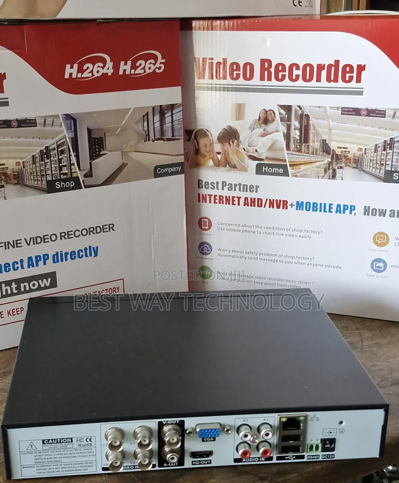 4ch DVR 5mp Universal