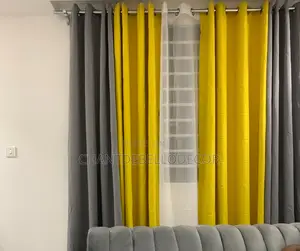 Quality Window Blackout Curtains 300ghc A Pair For One Color, No Voile