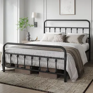 Bed Frame (Full Size) Classic Metal Platform