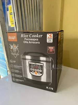 Raf 5l Digital Rice Cooker – Multi-Function