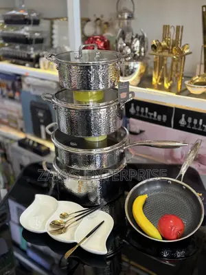 Uakeen Germany Triply Stainless Steel 9pcs