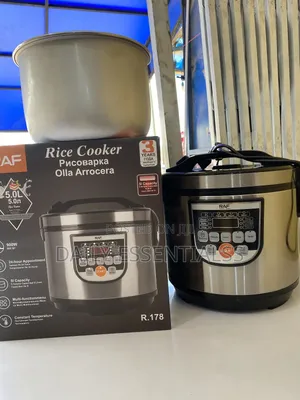 Raf Digital Rice Cooker 5l – Stainless Steel Pot