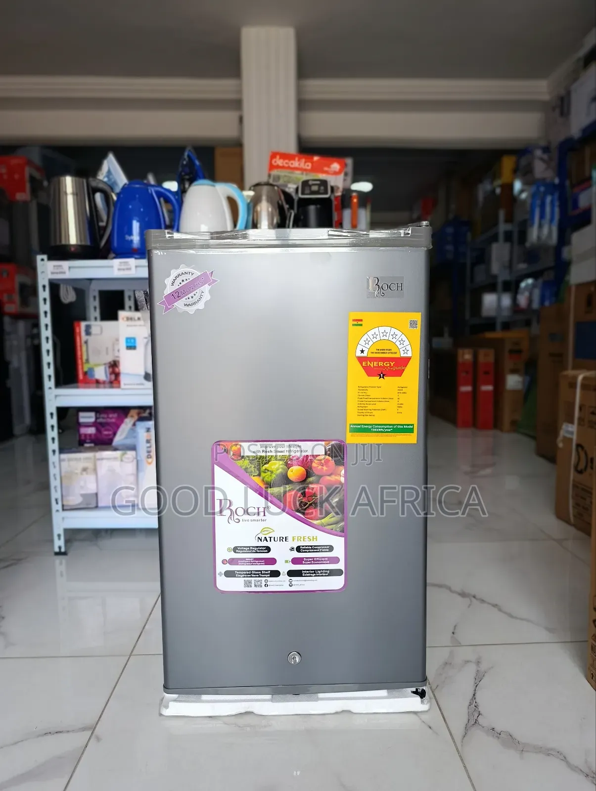 Roch RFR-120s-I Refrigerators 92 LTRS – Silver
