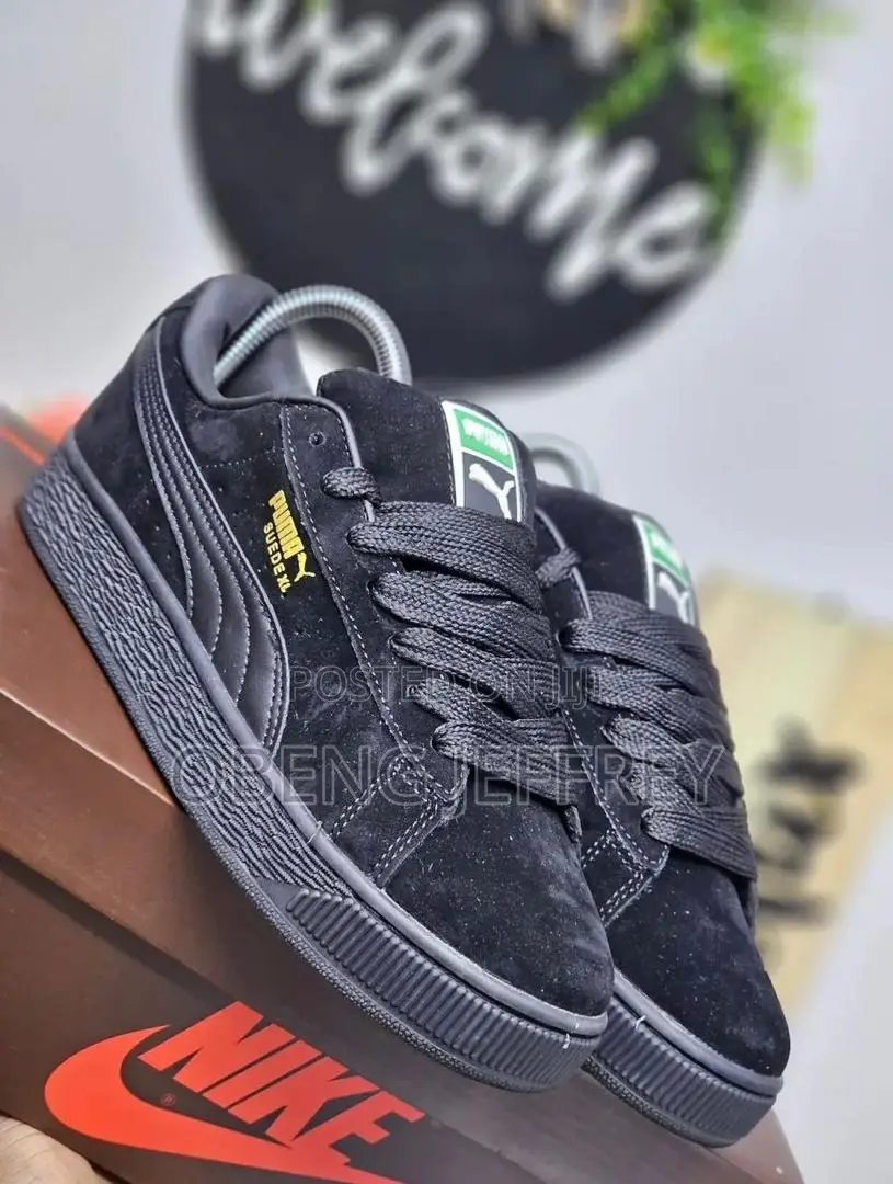 Original Puma Suede Xl All Black
