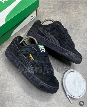 Original Puma Suede Xl All Black