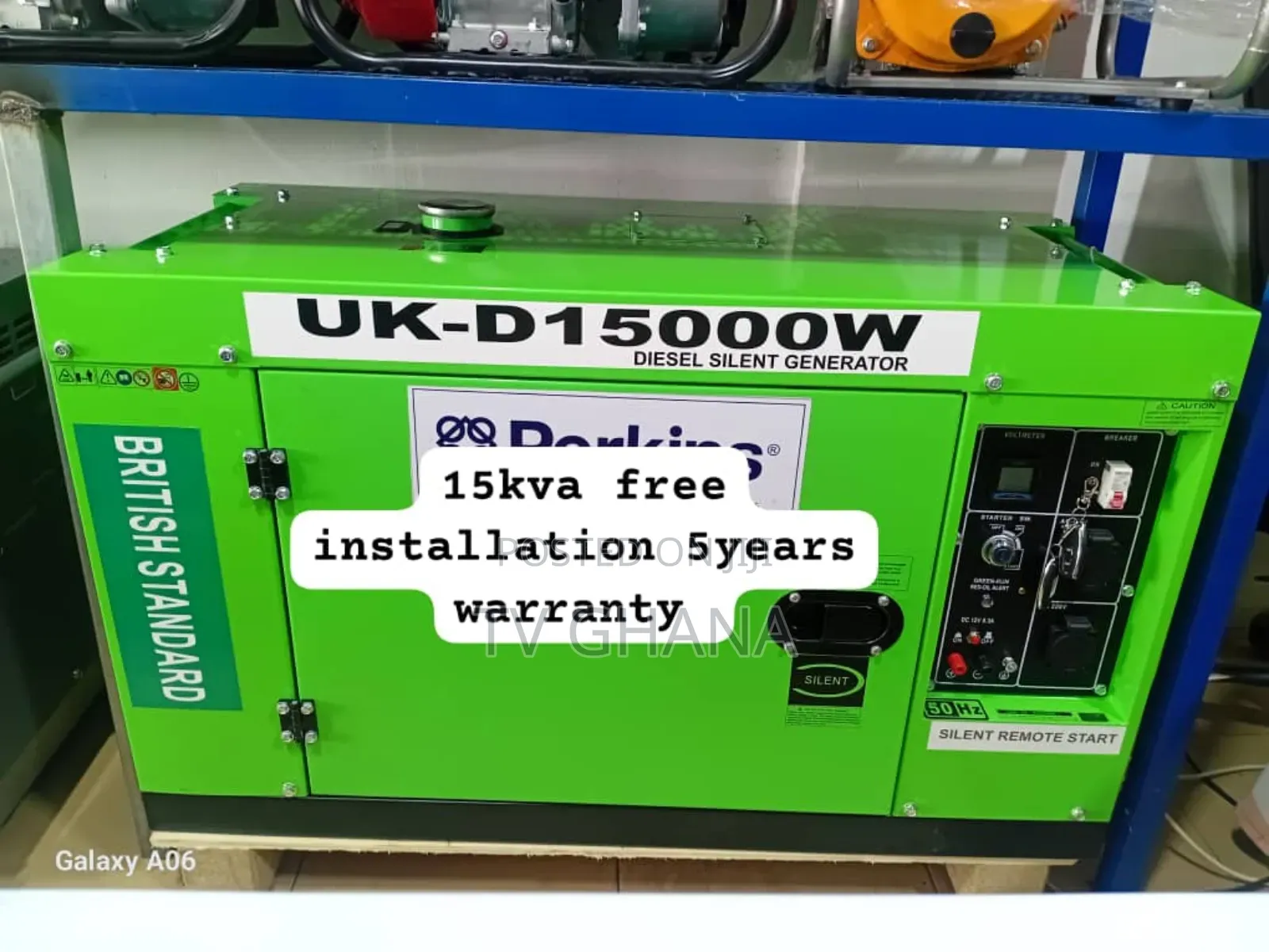 Uk Perkins 15kva Silent Generator – Reliable Durable