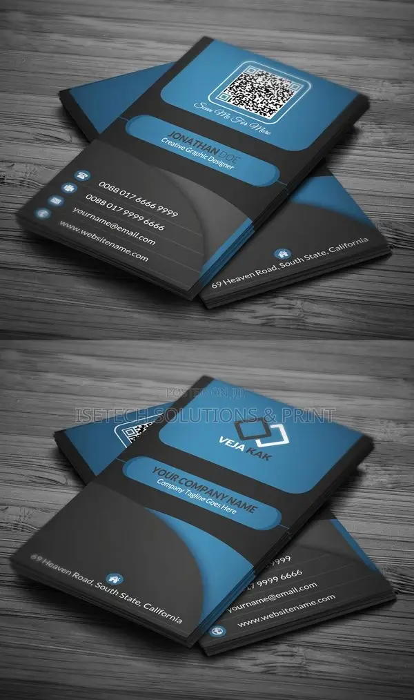 Business / Complimentary Cards Printing All Types