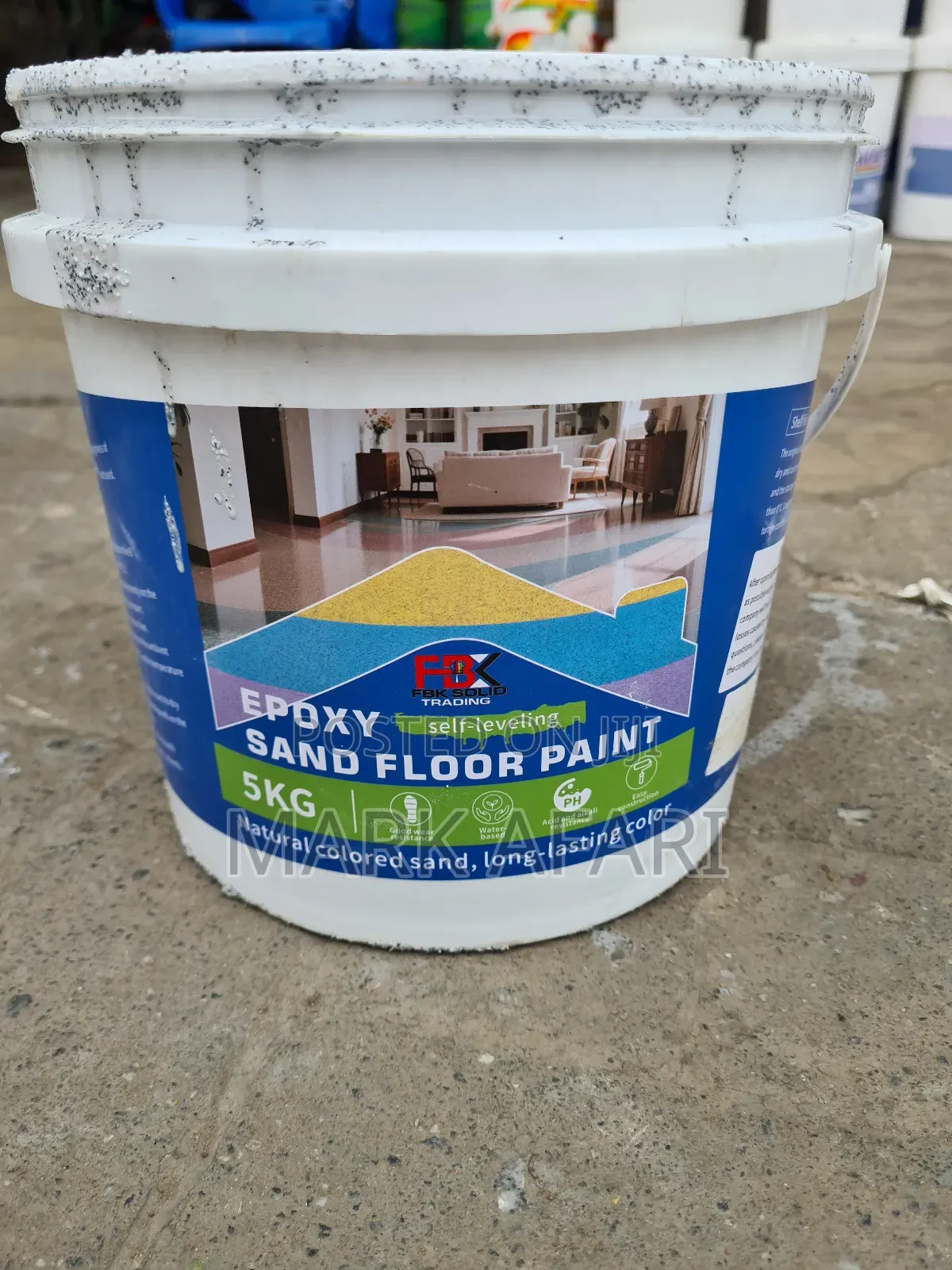 Epoxy Floor Paint ( 5sqm) 5kg