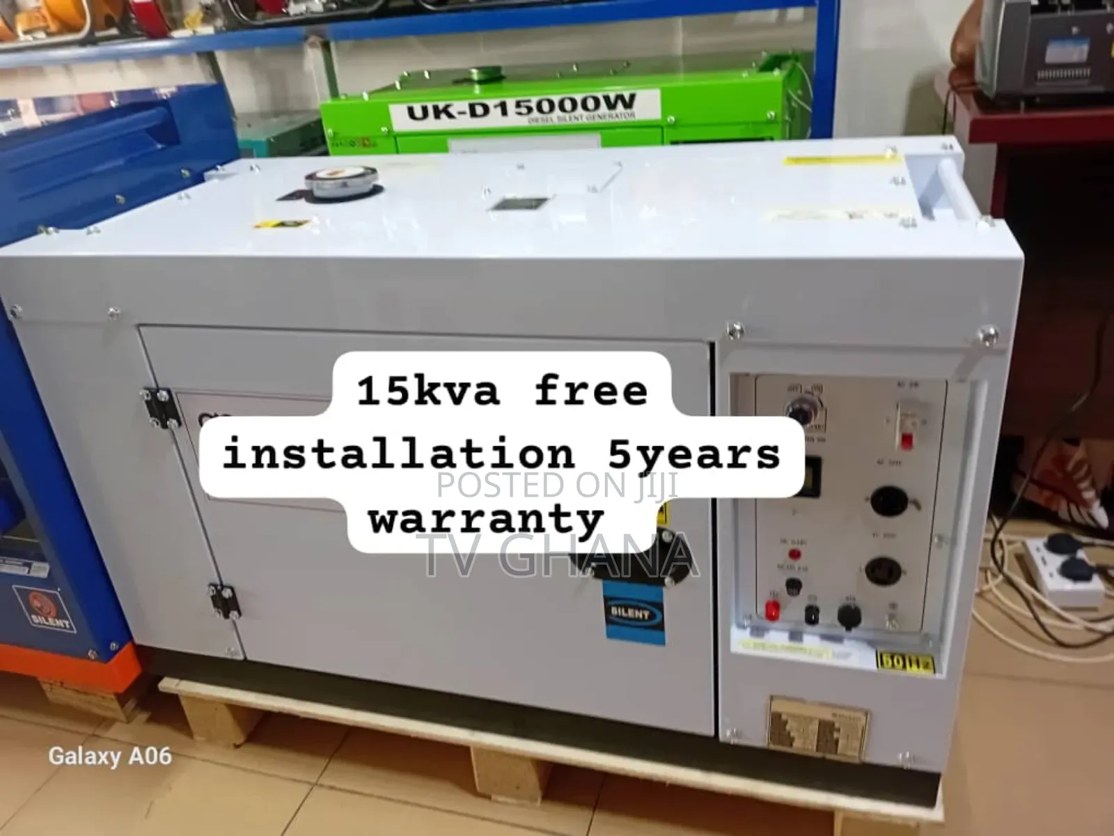 Perkins Uk Modern 15kva Diesel Generator – Heavy Duty Power