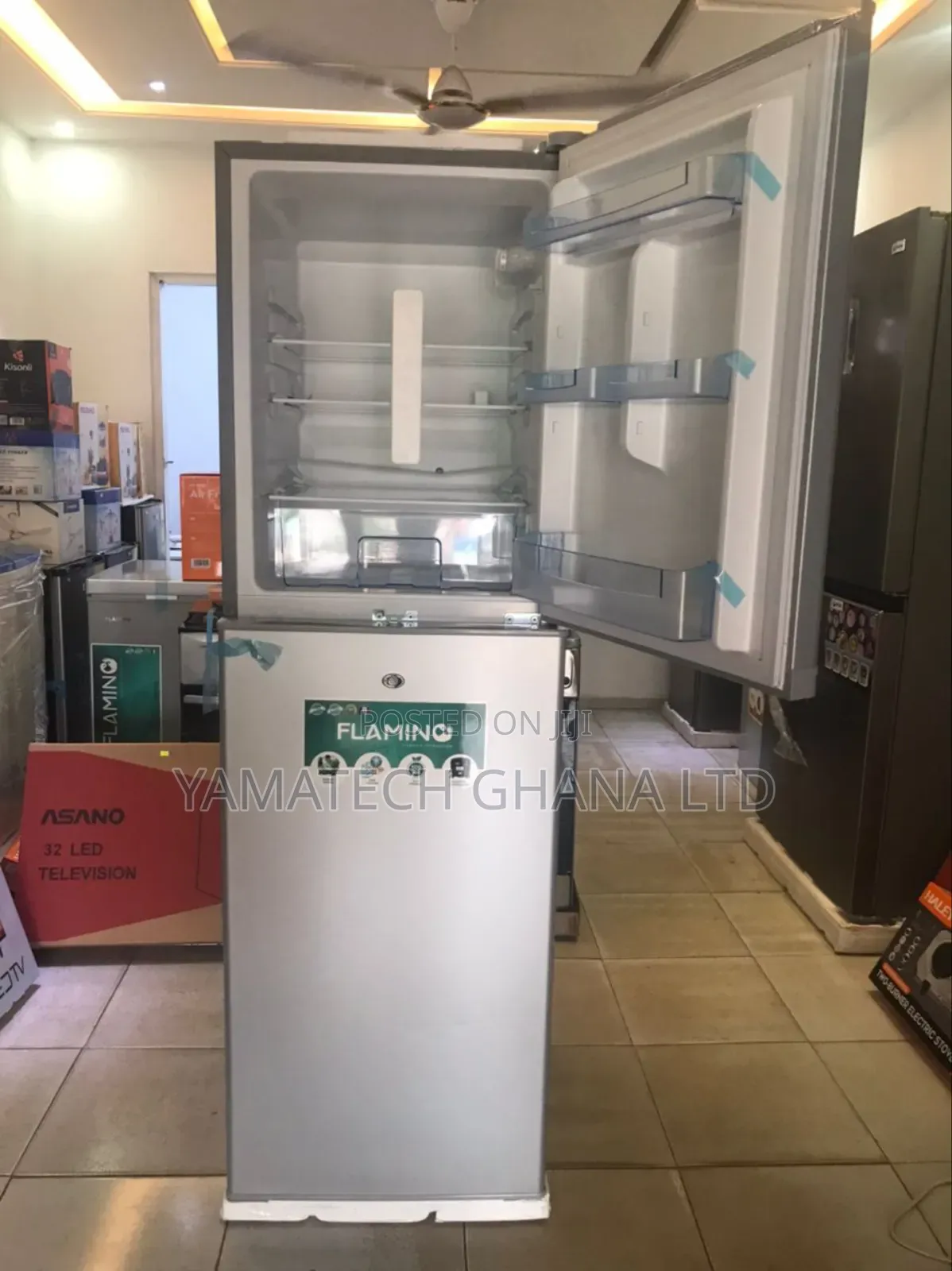 Original Flamino 211litre Refrigerator With  5 Drawers Bottom Freezer