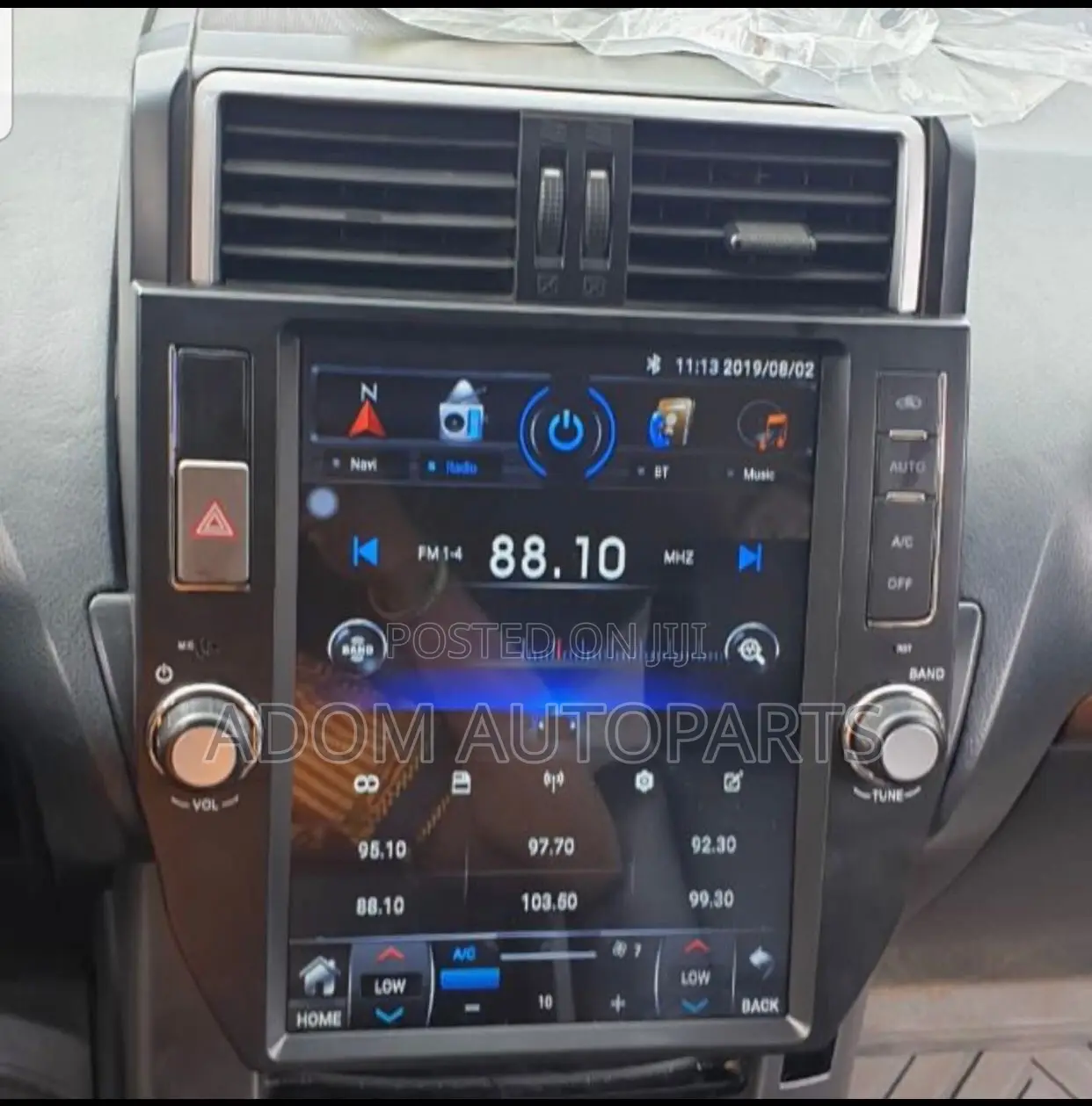 Toyota Land Cruiser Prado Tesla Android Tape Screen