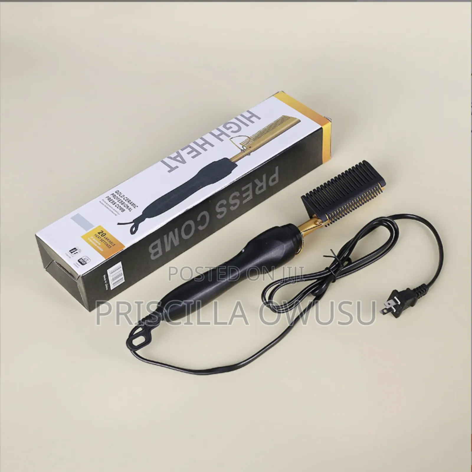 Hair Straightener Hot Comb